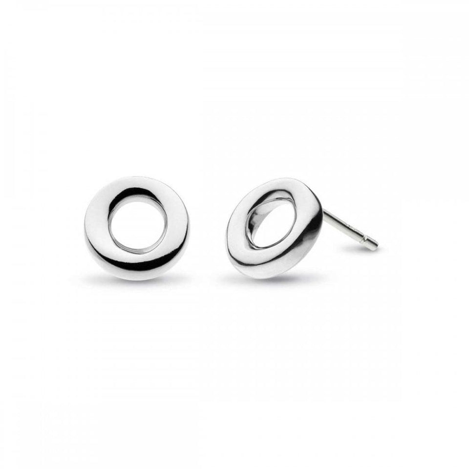 Kit Heath Ladies Bevel Cirque Mini 9mm Stud Earrings