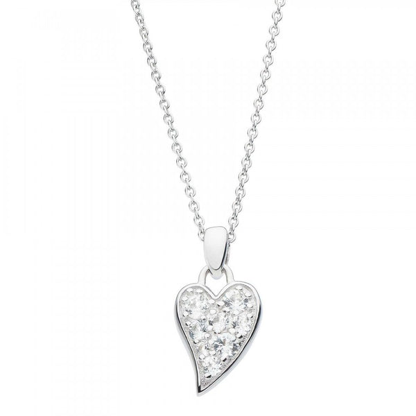 Kit Heath Ladies Cherish Precious Stone Set Small Heart Necklace