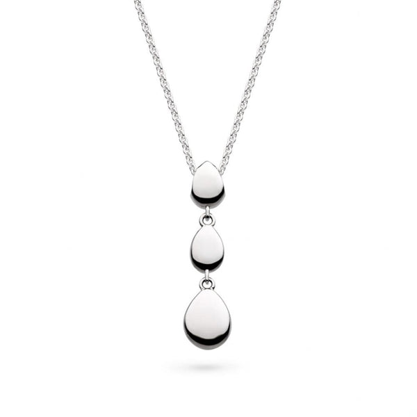 Kit Heath Ladies Coast Pebbles Interlinked Drop Necklace