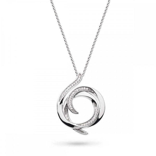 Kit Heath Ladies Entwine Helix Wrap Pave Necklace