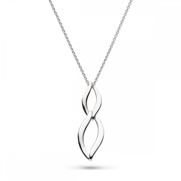 Kit Heath Ladies Entwine Twine Link Duo Petite Necklace
