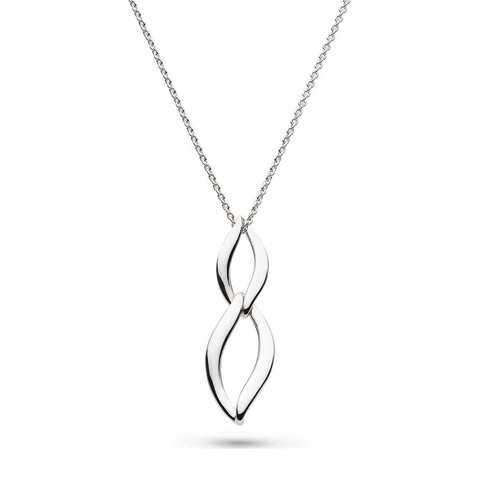Kit Heath Ladies Entwine Twine Link Duo Petite Necklace