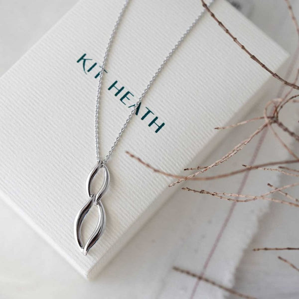 Kit Heath Ladies Entwine Twine Link Duo Petite Necklace