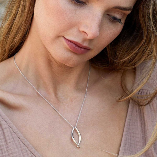 Kit Heath Ladies Entwine Twine Twist Link Necklace