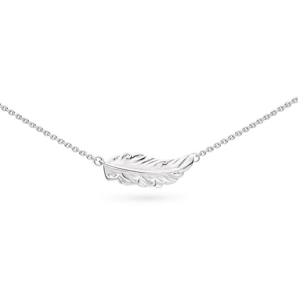 Kit Heath Ladies Feather Wisp Sterling Silver Necklace