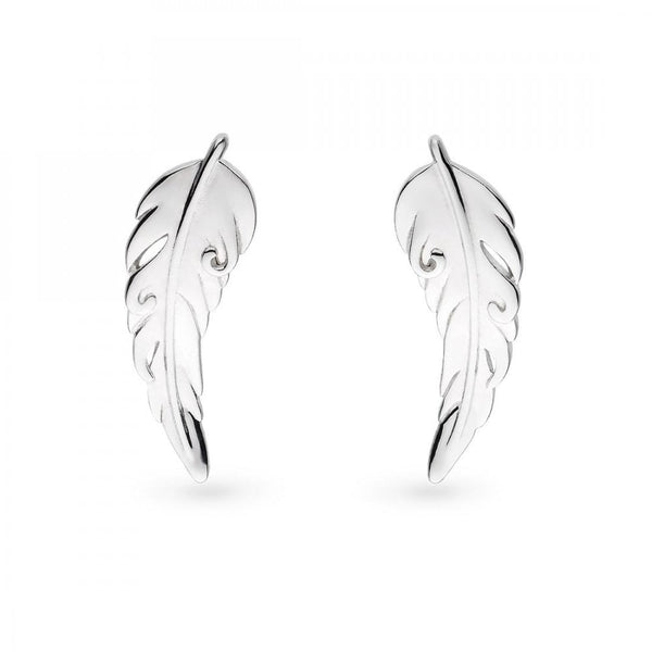 Kit Heath Ladies Feather Wisp Stud Earrings