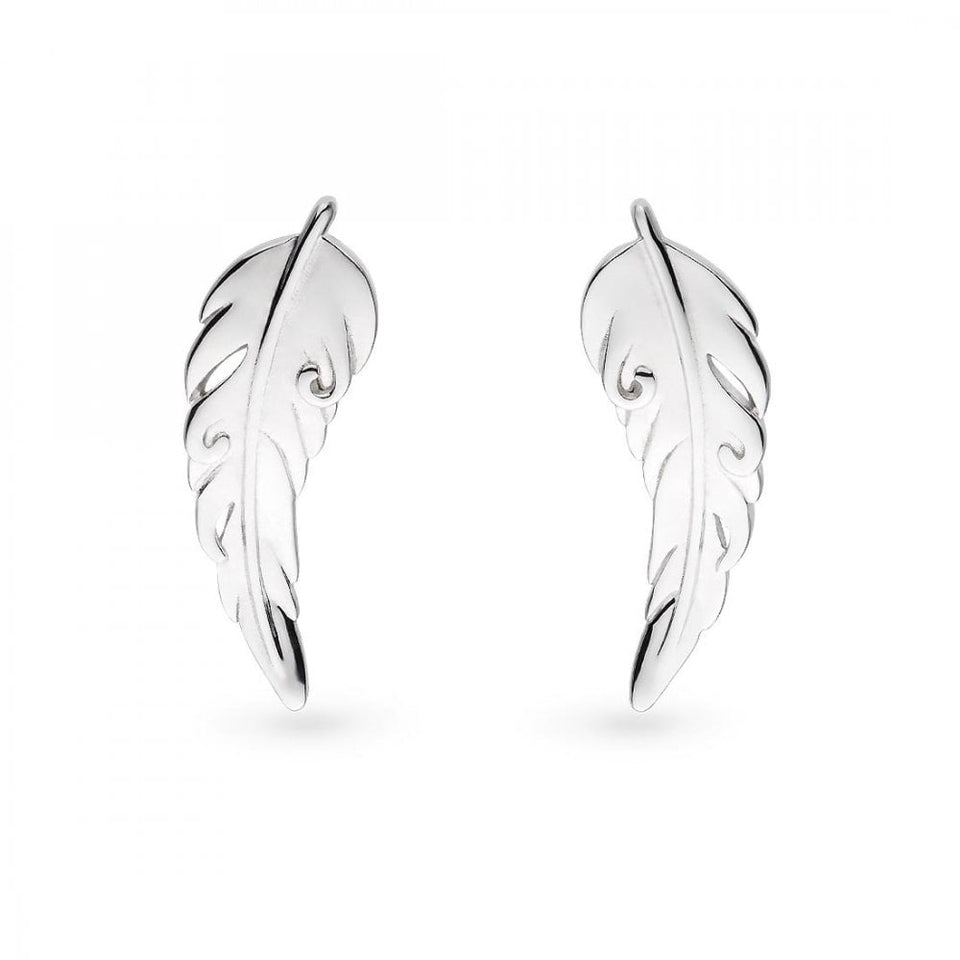 Kit Heath Ladies Feather Wisp Stud Earrings