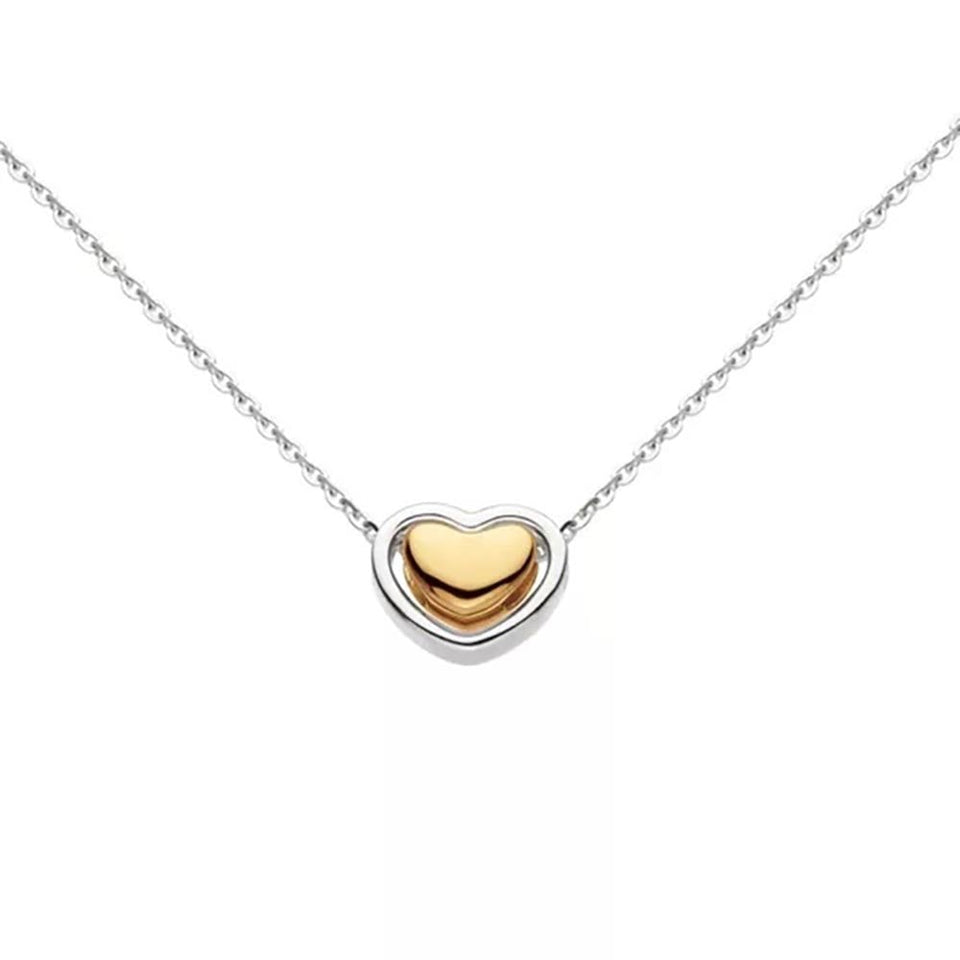 Kit Heath Ladies Heart Of Gold Two Tone Necklace