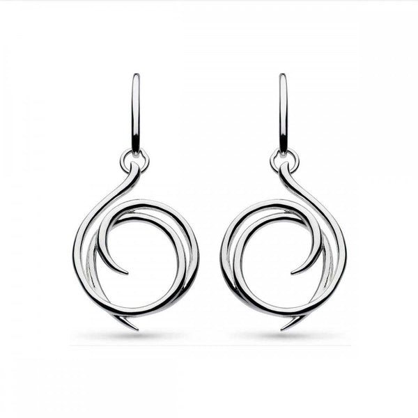 Kit Heath Ladies Helix Twirl Wrap Drop Earrings