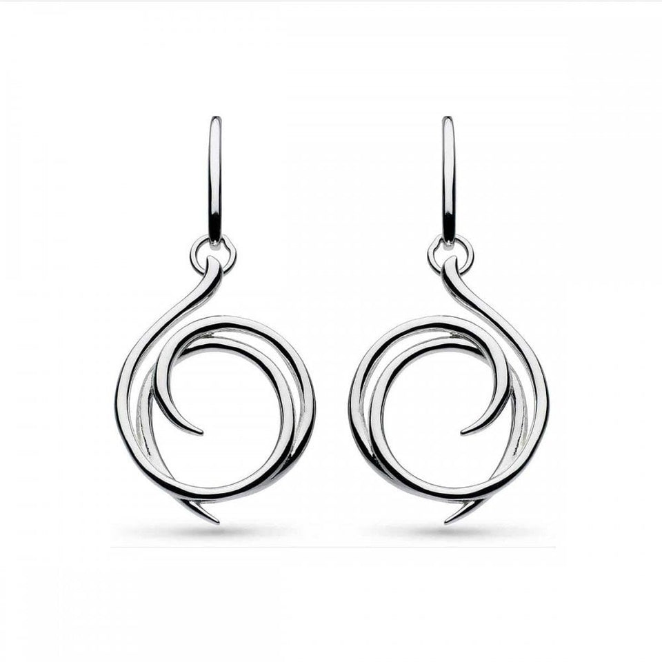 Kit Heath Ladies Helix Twirl Wrap Drop Earrings