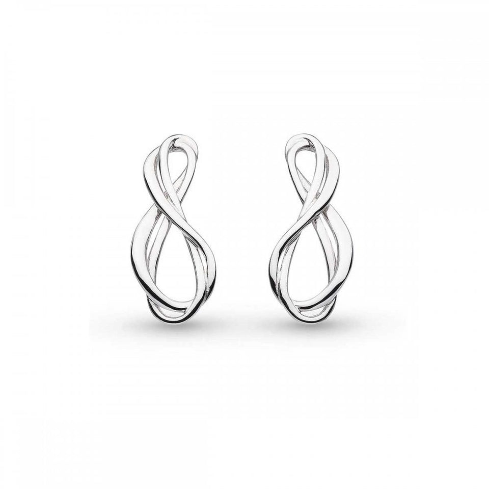 Kit Heath Ladies Infinity Entwined Stud Earrings