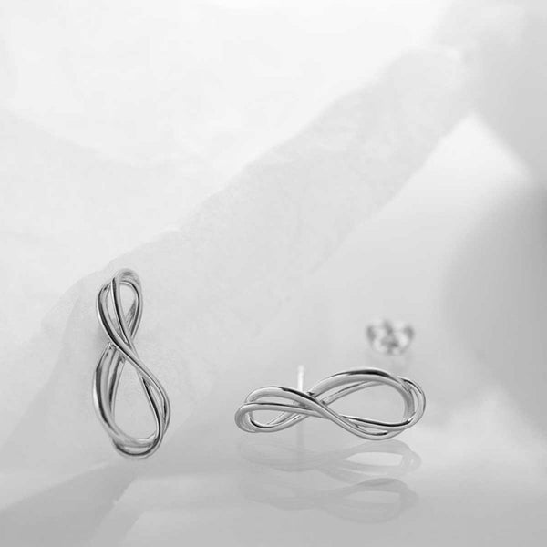 Kit Heath Ladies Infinity Entwined Stud Earrings