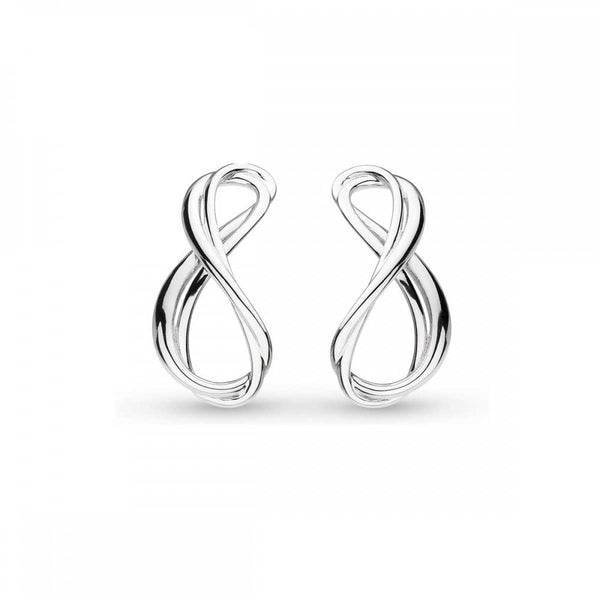 Kit Heath Ladies Infinity Grande Entwined Stud Earrings