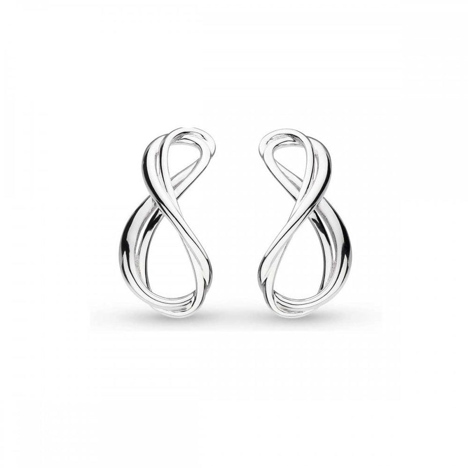 Kit Heath Ladies Infinity Grande Entwined Stud Earrings