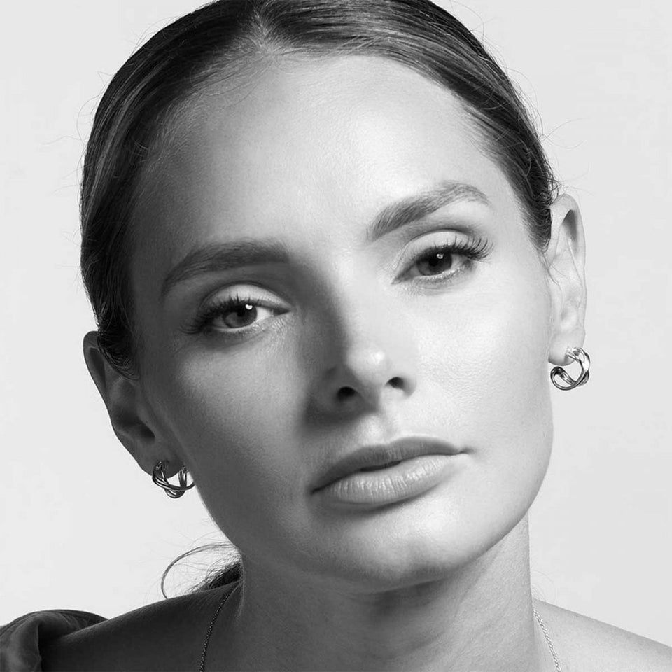Kit Heath Ladies Infinity Semi Hoop Earrings