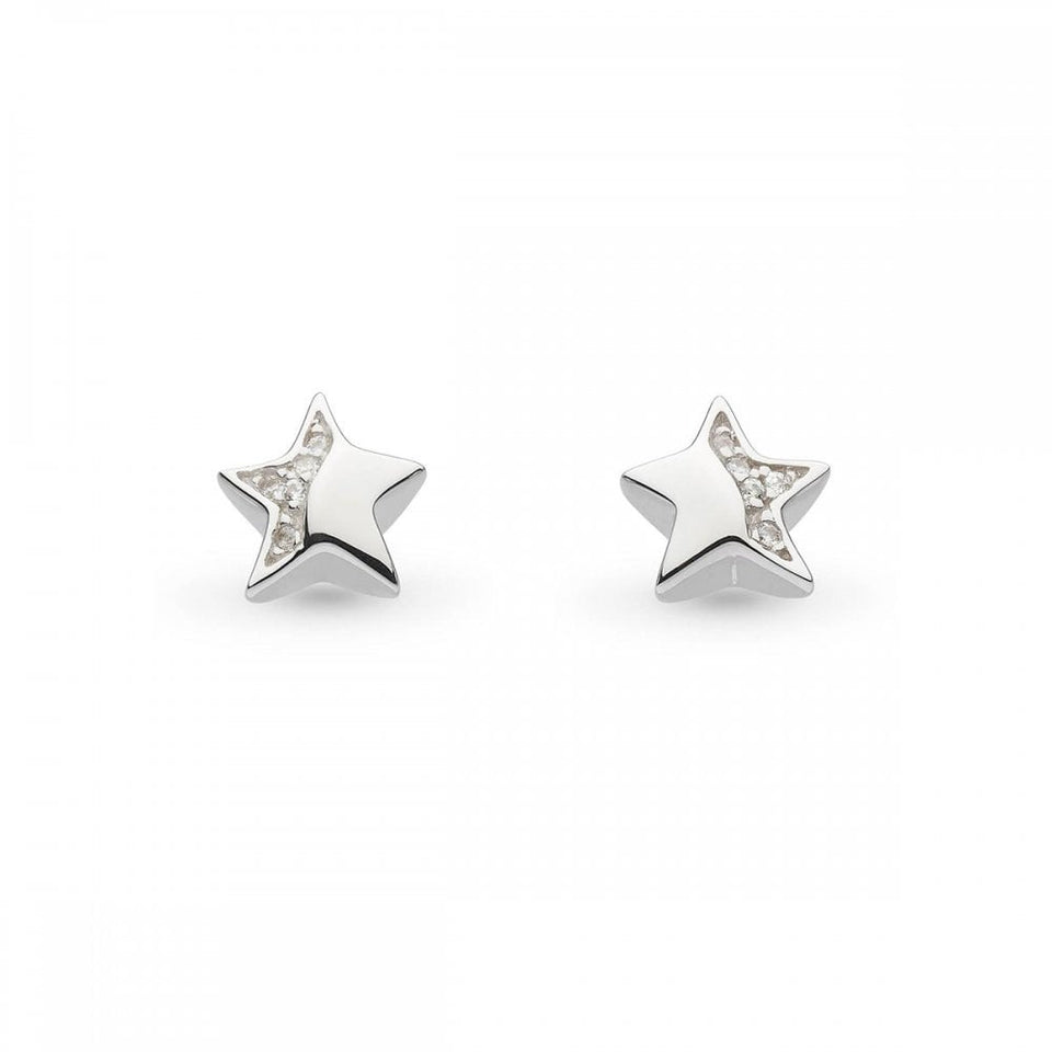 Kit Heath Ladies Miniatures Sparkle Stone Set Star Stud Earrings