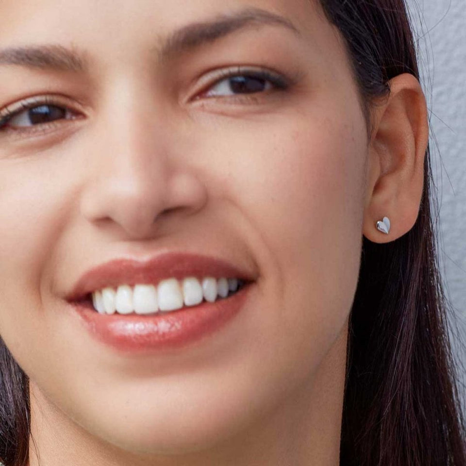 Kit Heath Ladies Miniatures Sweet Heart Stud Earrings