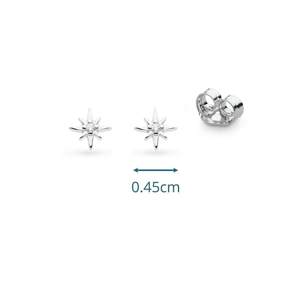Kit Heath Ladies North Star Celeste Petite Stud Earrings