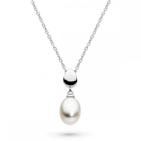 Kit Heath Ladies Pebble Pearl Drop Necklace