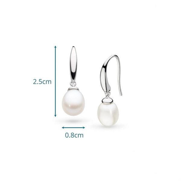 Kit Heath Ladies Revival Classic Pearl Drop Earrings