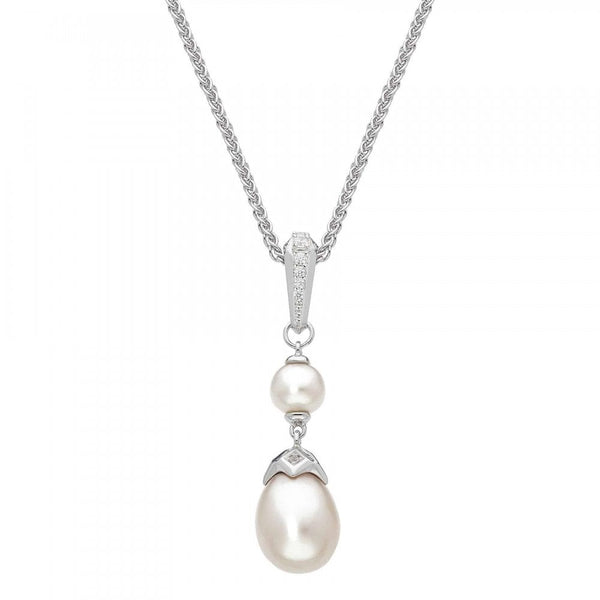 Kit Heath Ladies Revival Pearl Glitz Drop Necklace