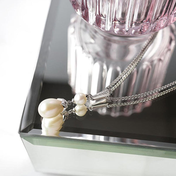 Kit Heath Ladies Revival Pearl Glitz Drop Necklace