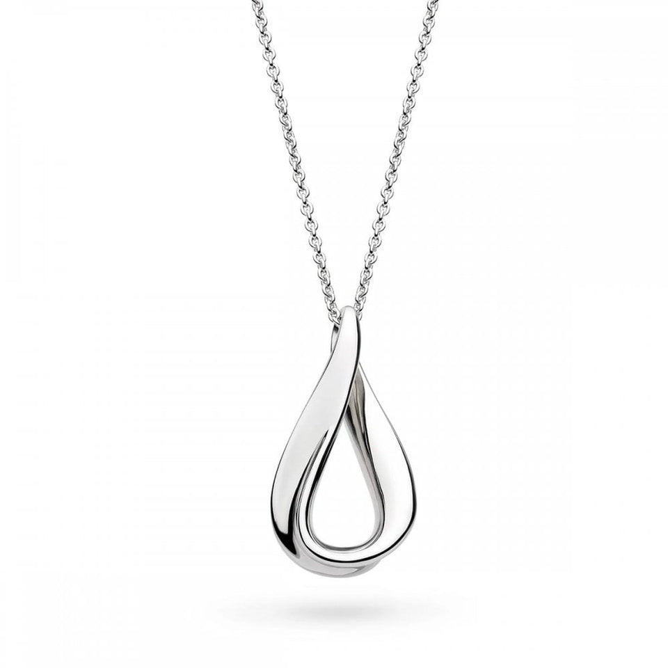 Kit Heath Ladies Serenity Rhodium Plated Midi Necklace