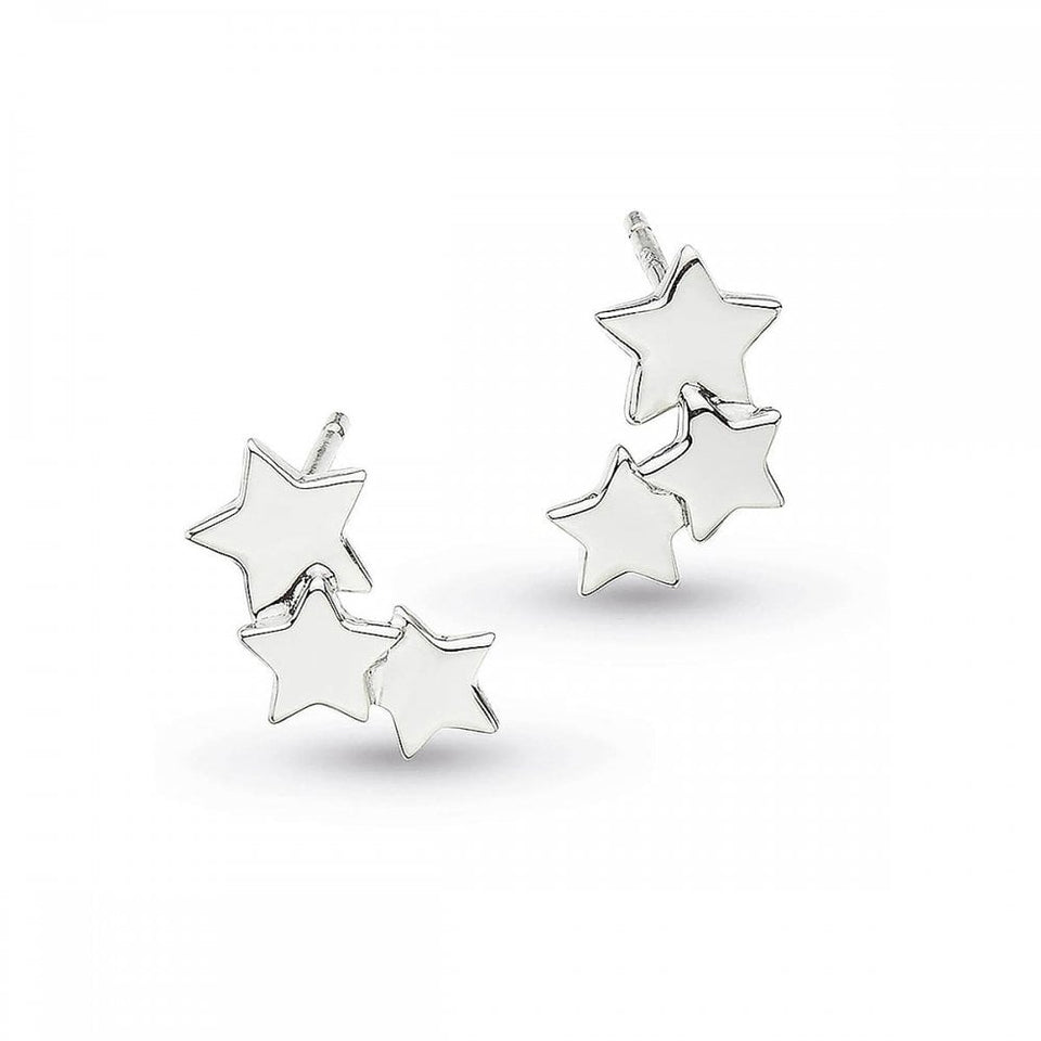 Kit Heath Ladies Stargazer Galaxy Cluster Star Earrings