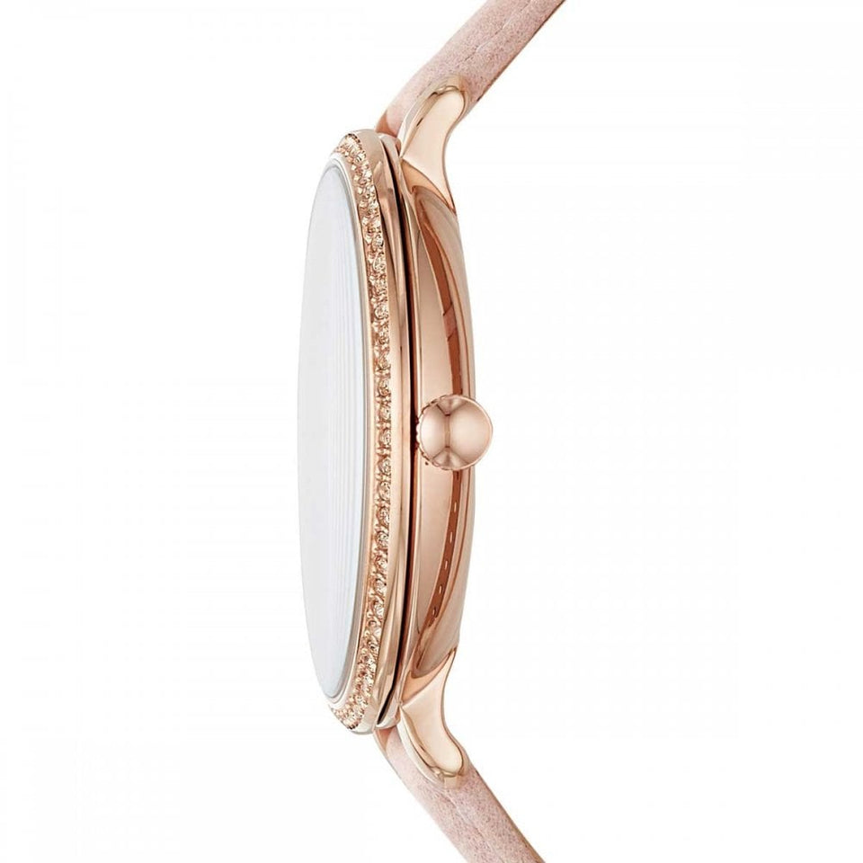 Francis & Gaye Ladies Jocelyn Glitz Blush Strap Watch