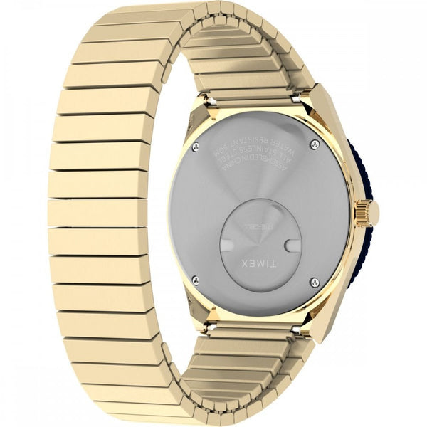 Timex Ladies Q Timex 36mm Llapis Lazuli  Dial Expansion Band Watch