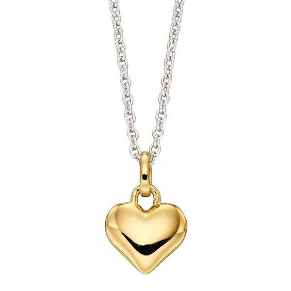 Little Star Children's Ella Gold Plated Heart Necklace