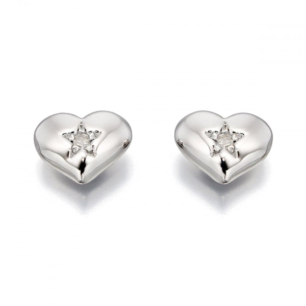 Little Star Children's Suri Diamond Set Mini Stud Earrings