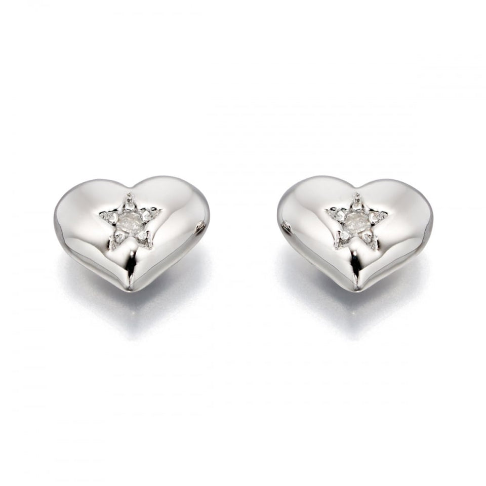 Little Star Children's Suri Diamond Set Mini Stud Earrings