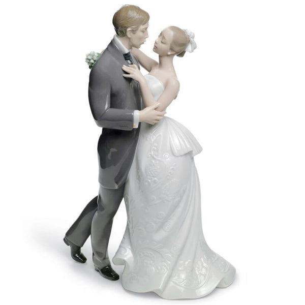 Lladro Lovers' Waltz Couple Figurine
