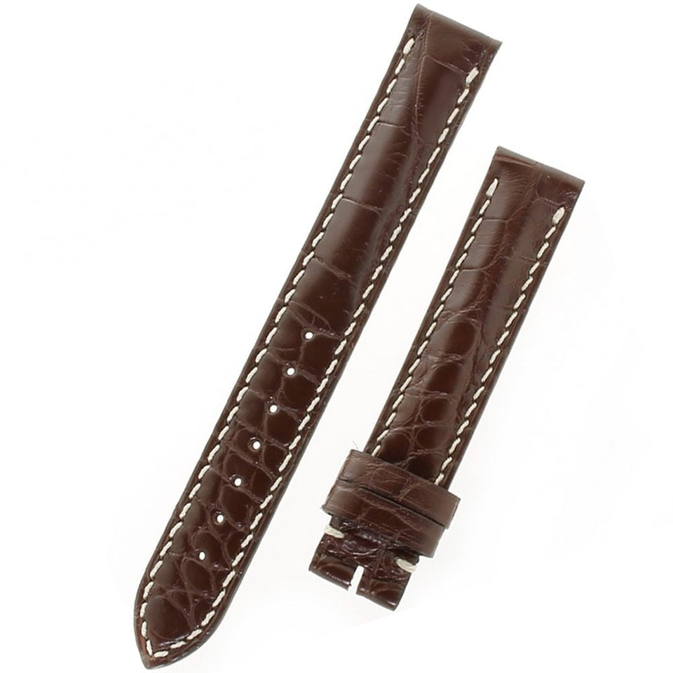 Longines EVIDENZA 14mm Brown Alligator Strap