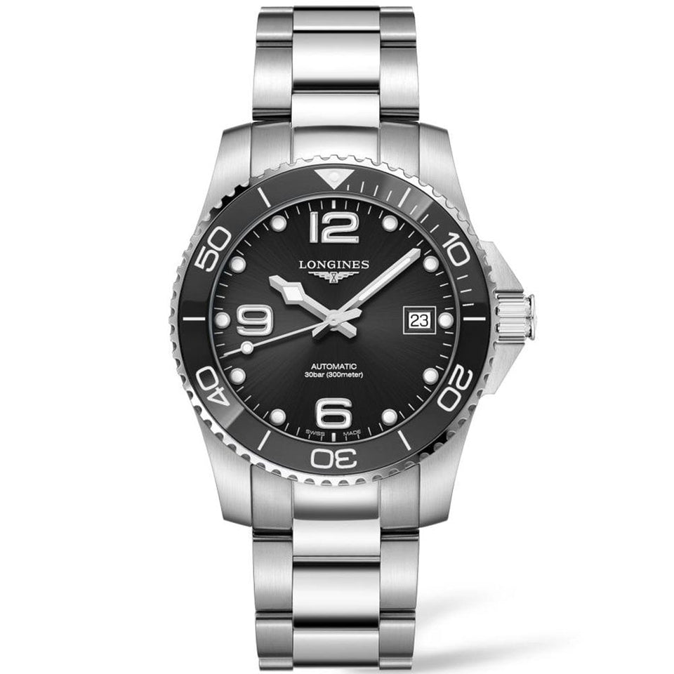 Longines HYDROCONQUEST 39mm Automatic Black Watch