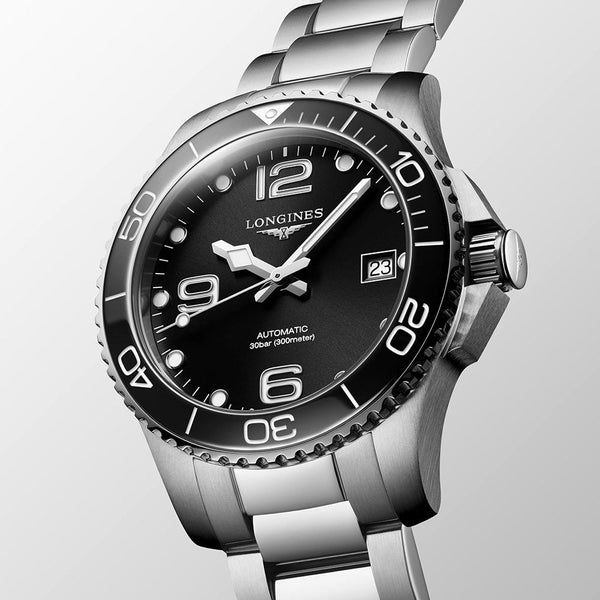 Longines HYDROCONQUEST 39mm Automatic Black Watch