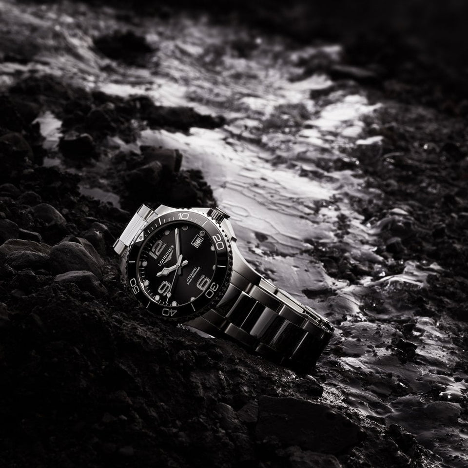 Longines HYDROCONQUEST 39mm Automatic Black Watch