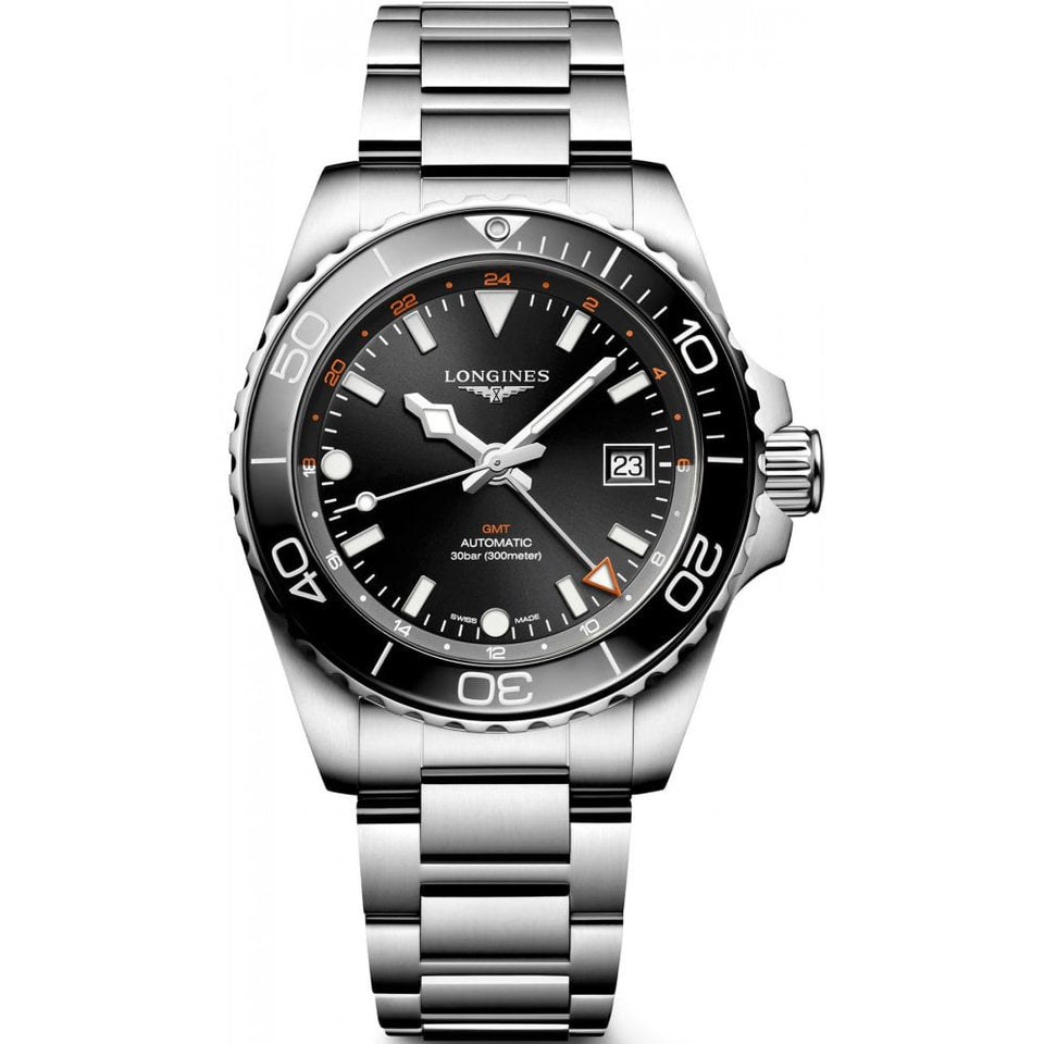 Longines HYDROCONQUEST 41mm Black Automatic Watch