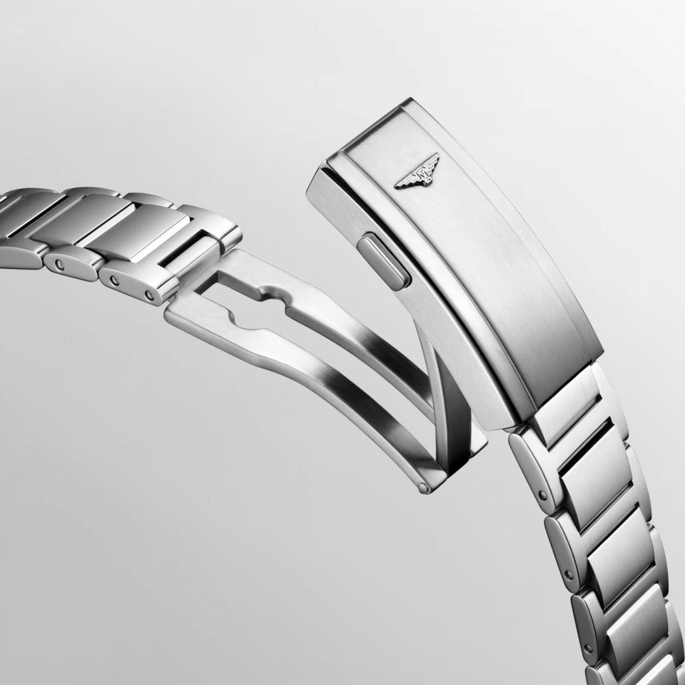 Longines HYDROCONQUEST GMT 43mm Black Automatic Watch