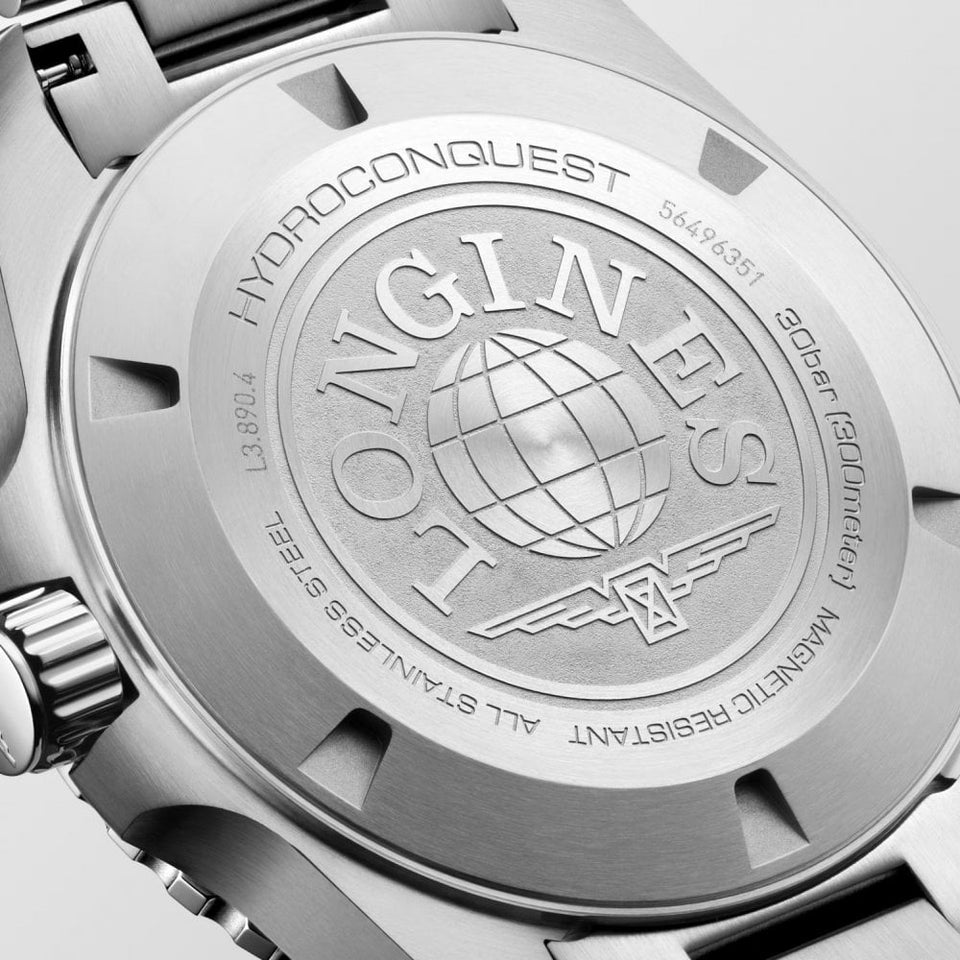 Longines HYDROCONQUEST GMT 43mm Blue Automatic Watch