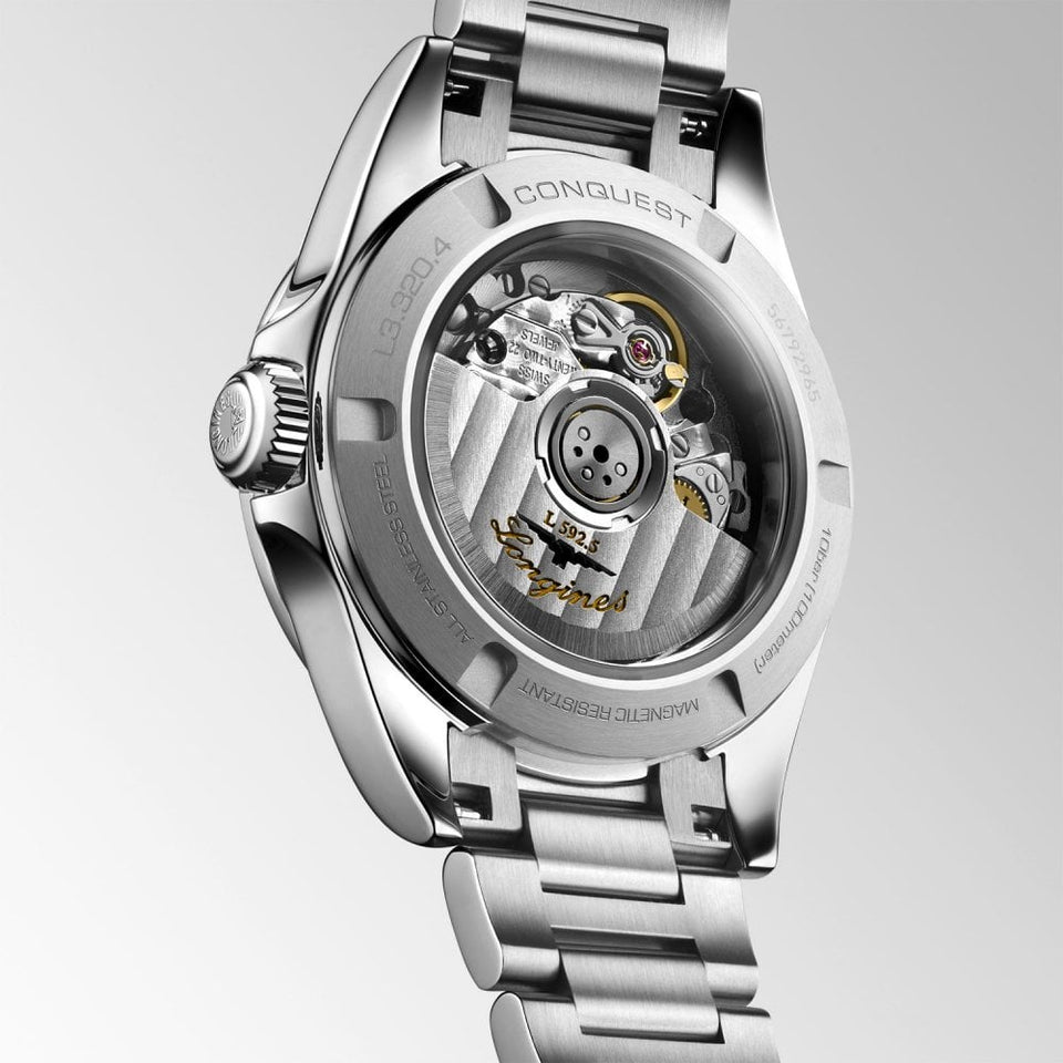 Longines Ladies' Conquest Diamond 30mm Automatic Watch