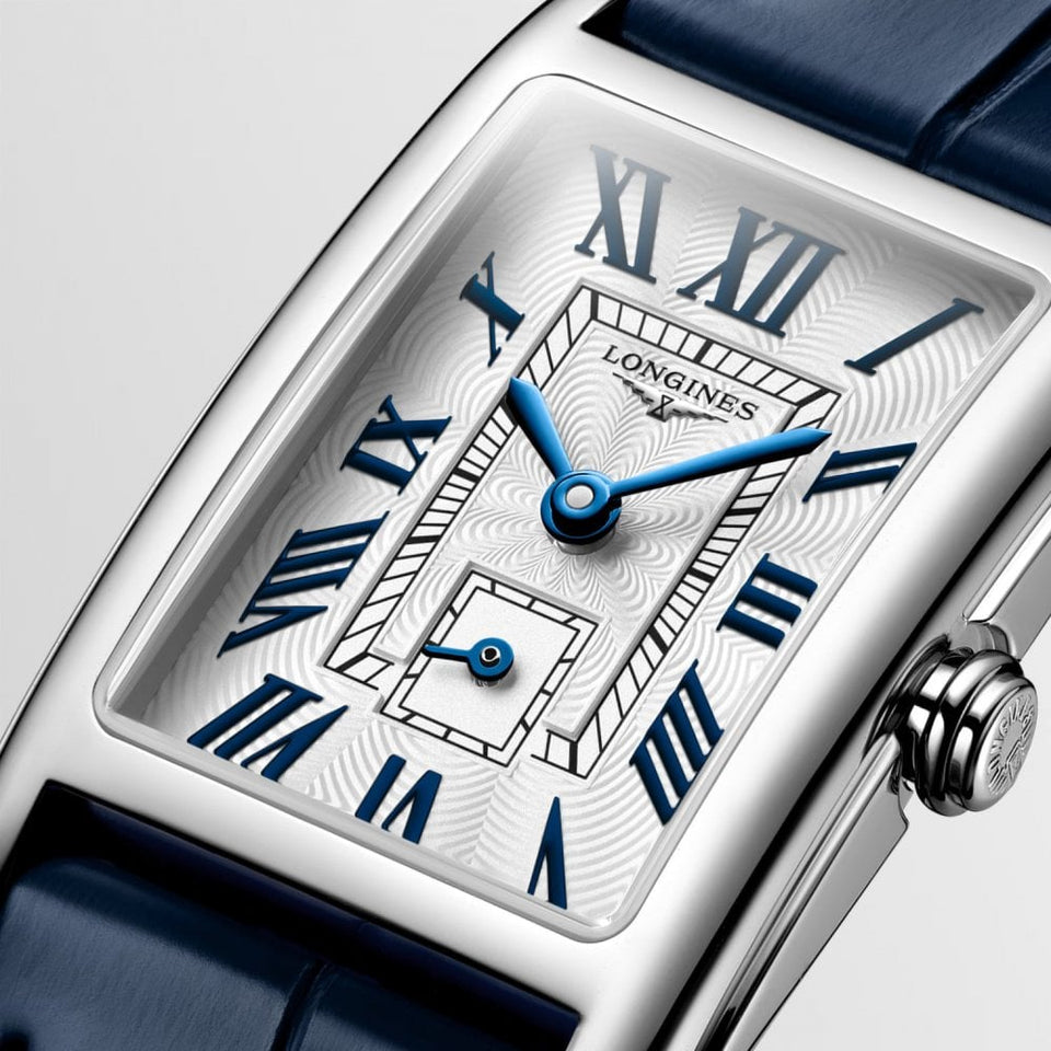 Longines Dolcevita Navy Blue Strap Quartz Watch