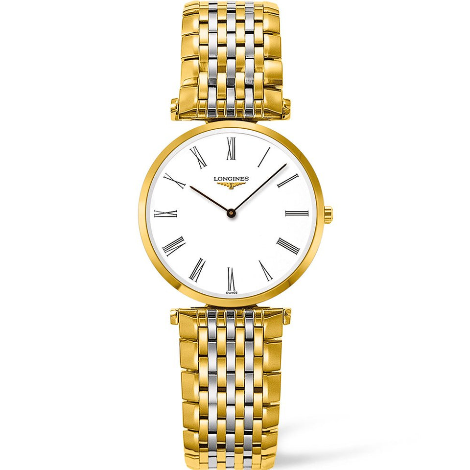Longines Ladies Dual Tone Steel La Grande Classique Watch