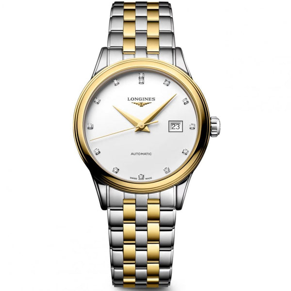 Longines Ladies Flagship Classic Two Tone 30mm Automatic Watch