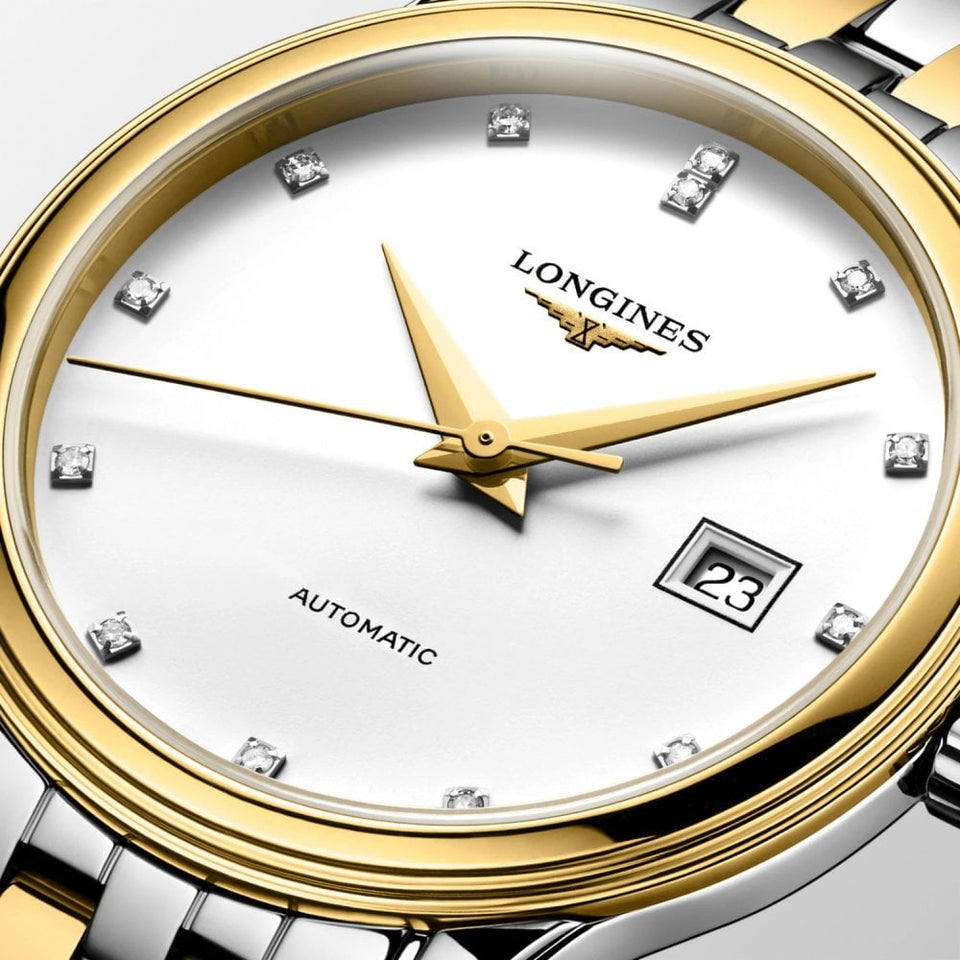 Longines Ladies Flagship Classic Two Tone 30mm Automatic Watch