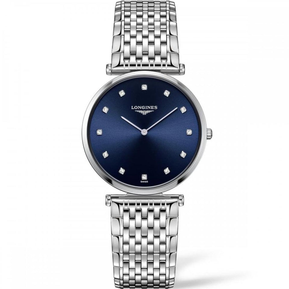Longines Ladies LA GRANDE CLASSIQUE Diamond Quartz Watch | 33mm
