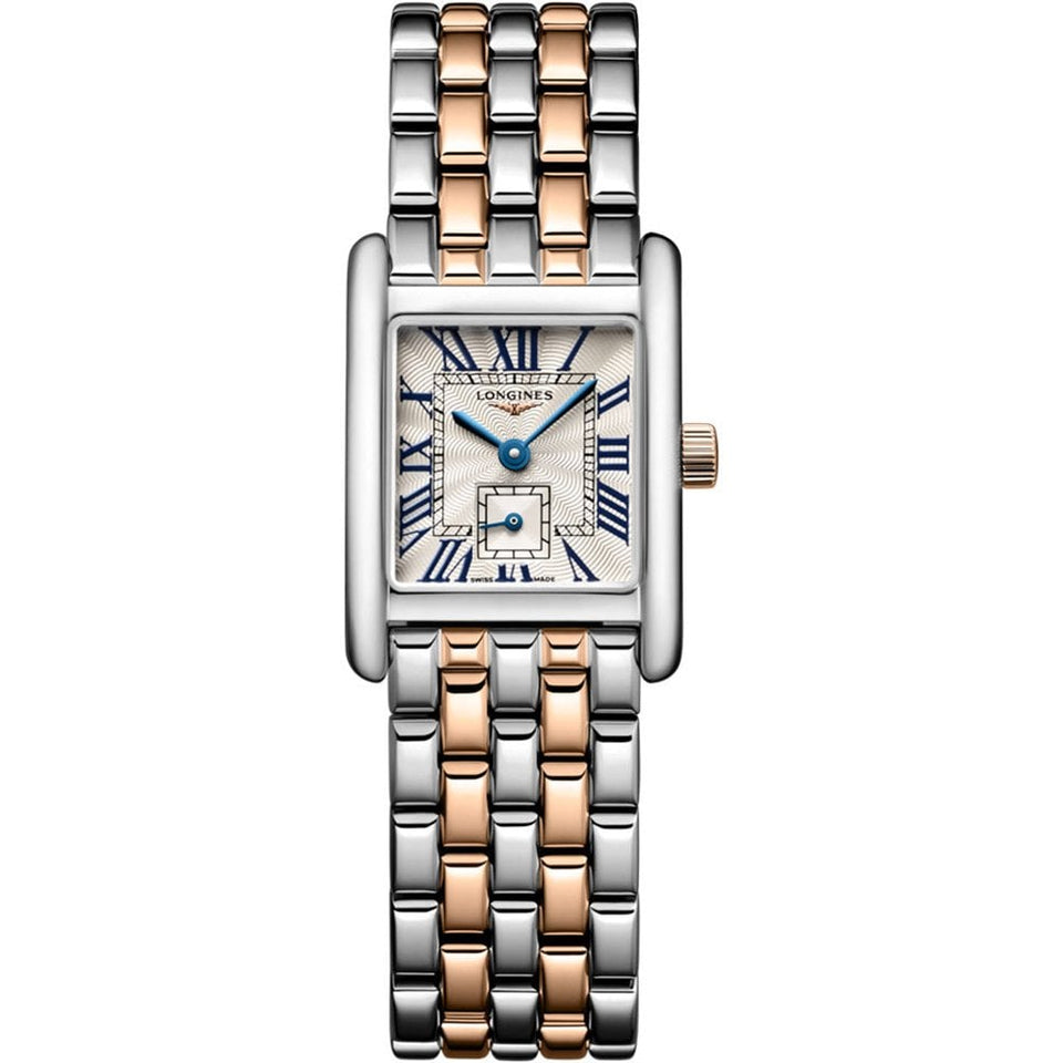Longines Ladies MINI DOLCEVITA Steel & Rose Watch