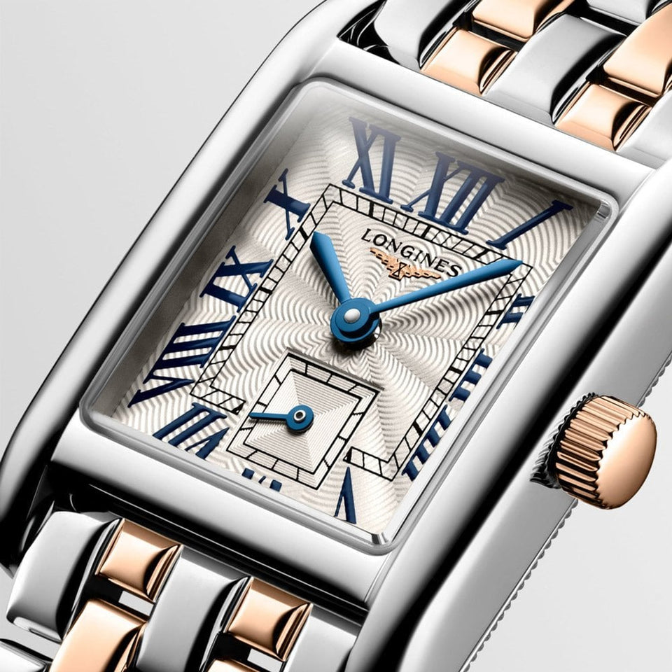 Longines Ladies MINI DOLCEVITA Steel & Rose Watch