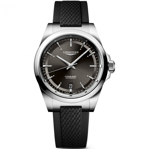 Longines Men's CONQUEST 38mm Black Strap Automatic Watch